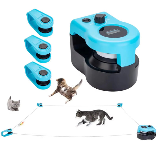 PurrTrack™ Smart Cat Chase Toy – Endless Fun, Exercise & Engagement