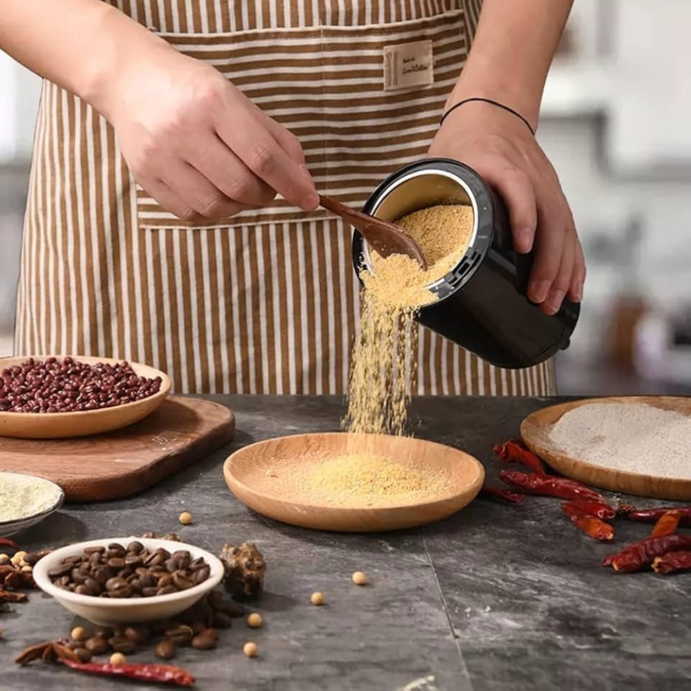 Grindora™️ Mini Electric Coffee and Spices Grinder
