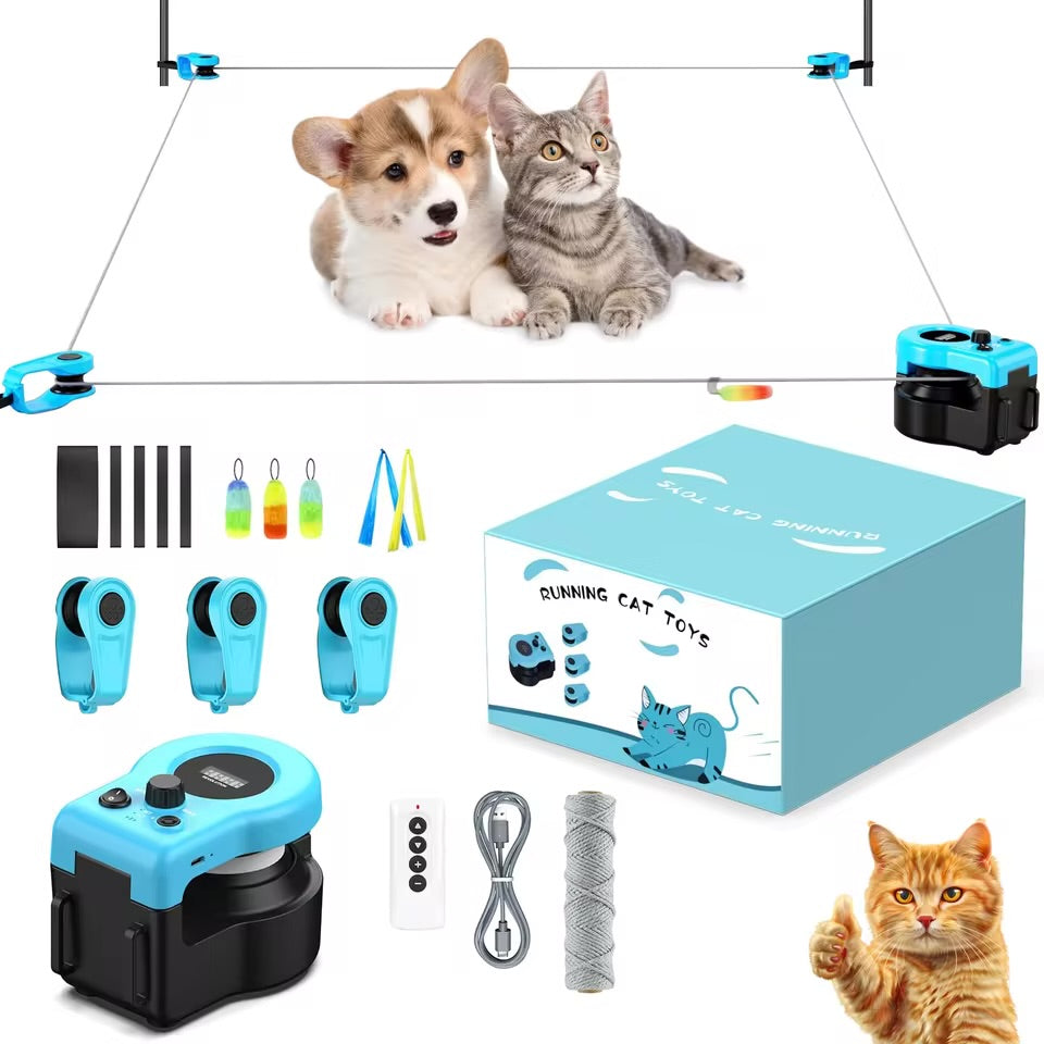 PurrTrack™ Smart Cat Chase Toy – Endless Fun, Exercise & Engagement