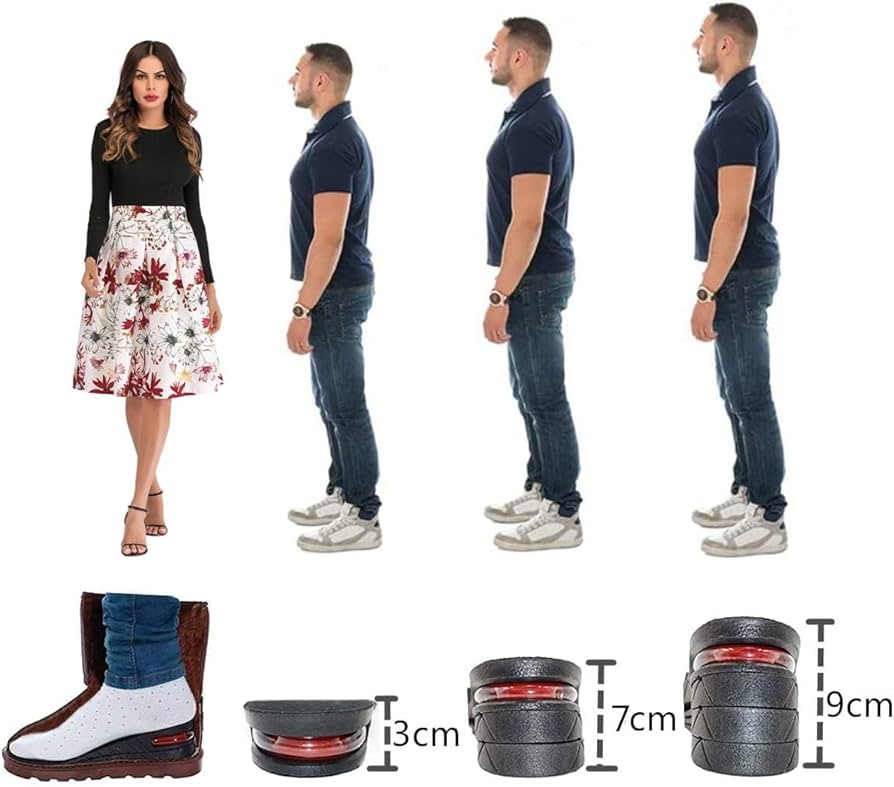 ElevLift™ Adjustable Height Insoles (Up to 9cm Boost)