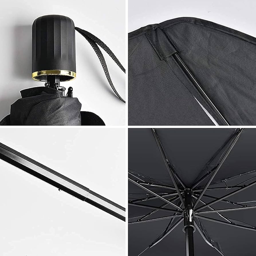 Car Windshield Sunshade Umbrella – Foldable & Heat-Blocking