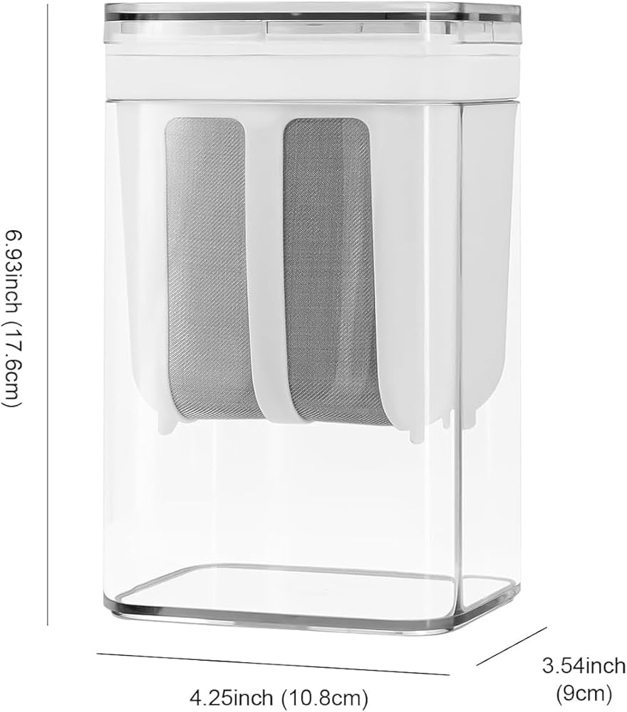 Greek Yogurt & Hung Curd Maker | Fine Mesh Strainer with Lid- 1100ml