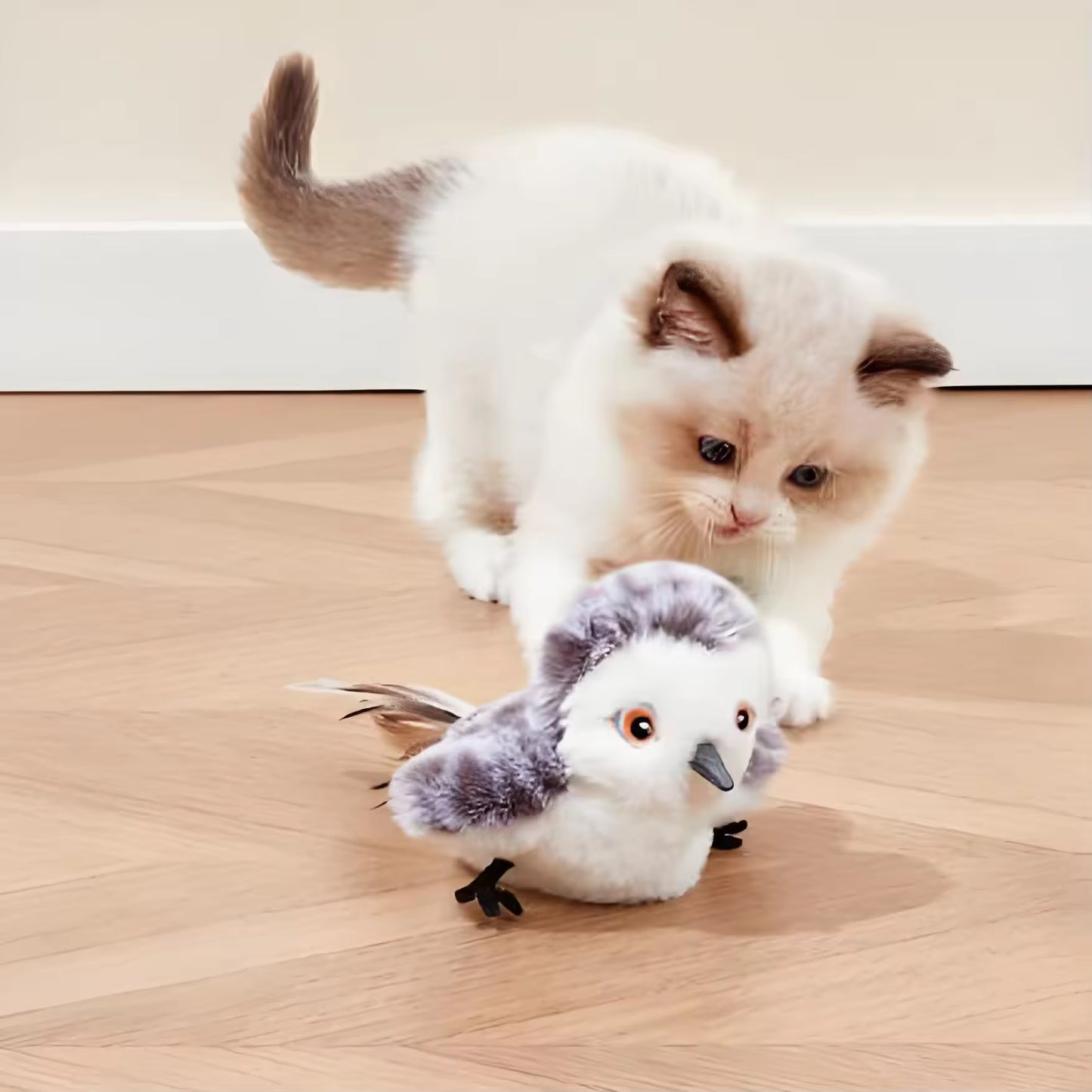 FluffyBird™ Interactive Cat Toy