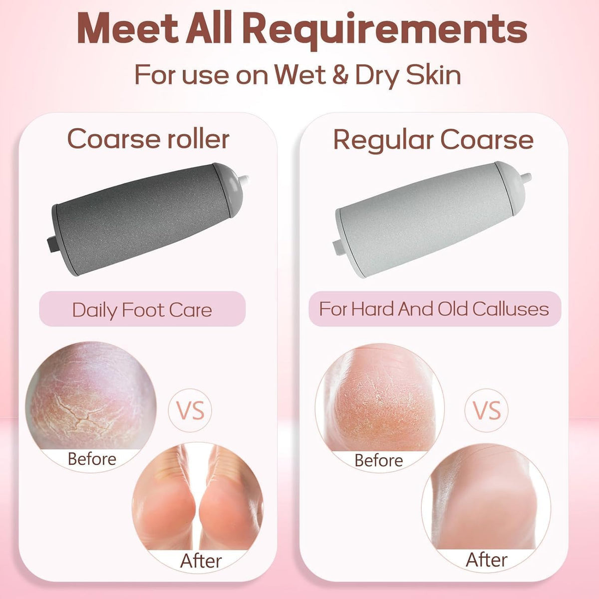Flawless Pedi™ Electric Foot File & Callus Remover