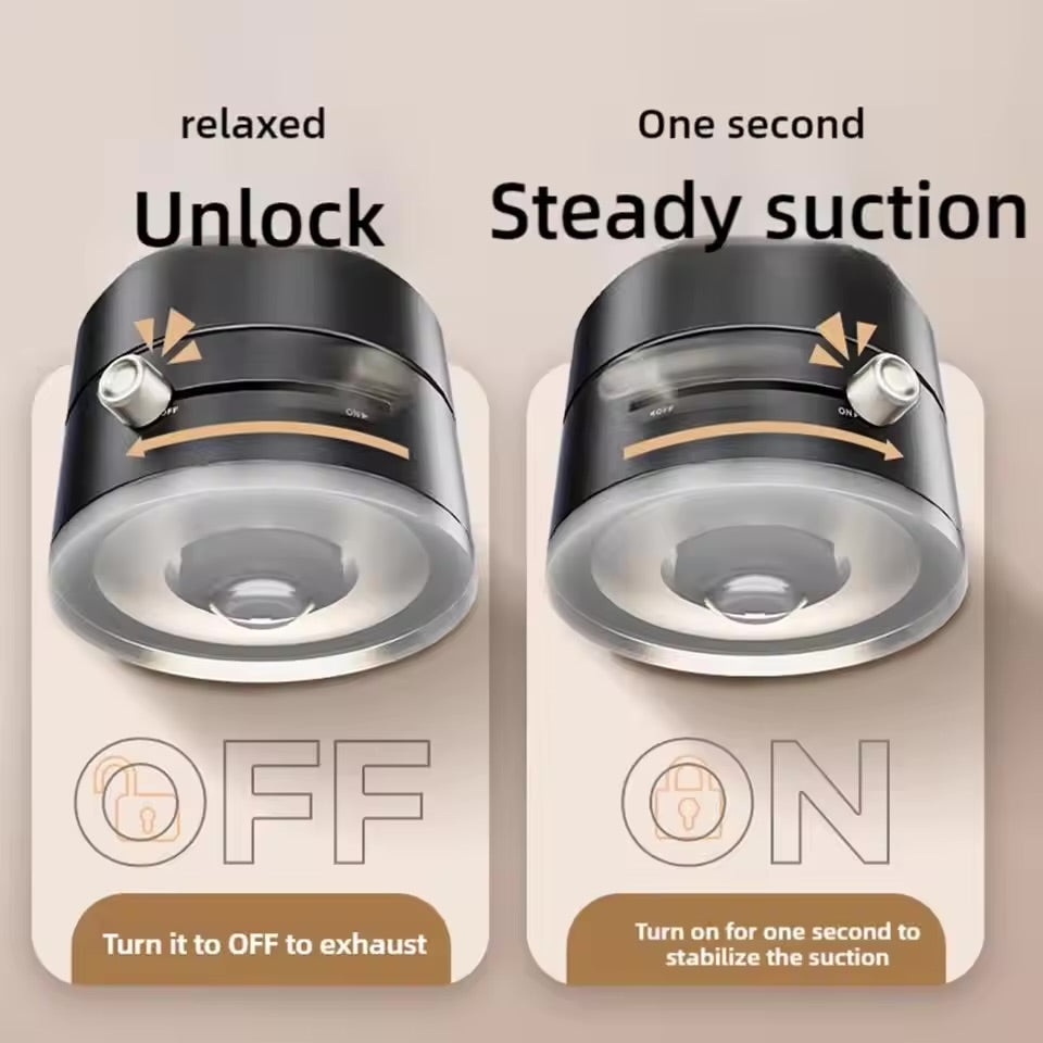 MagGrip™ SuctionLock Pro | 360° Magnetic Phone Mount