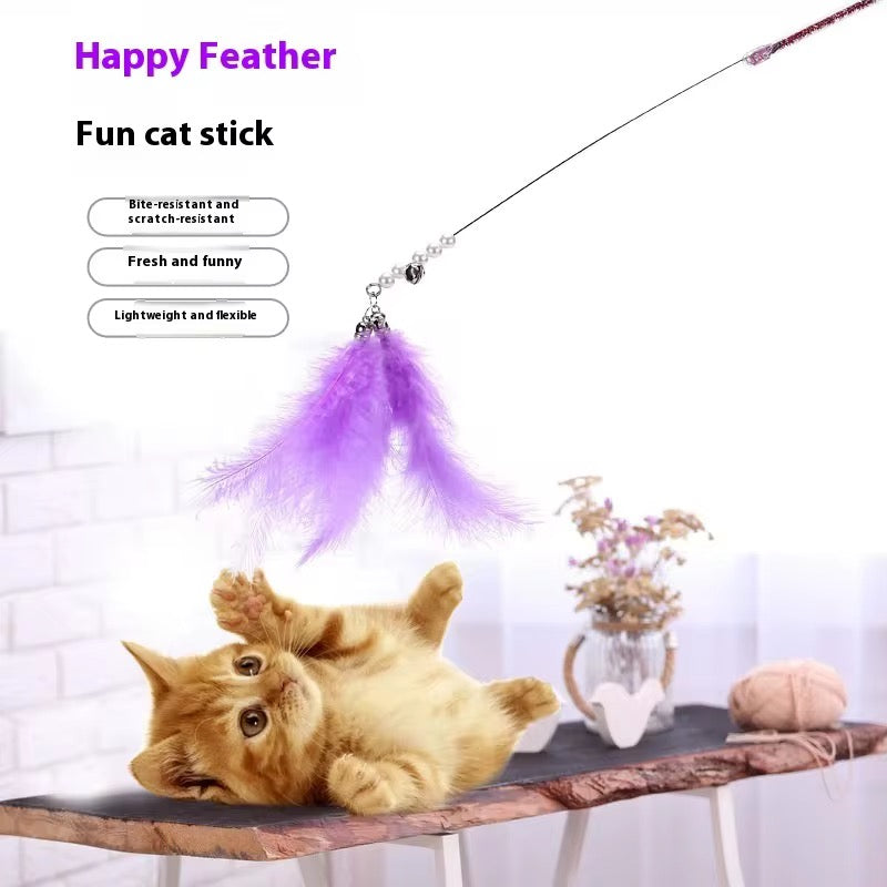 Cat Extended Suction Butterfly Toy