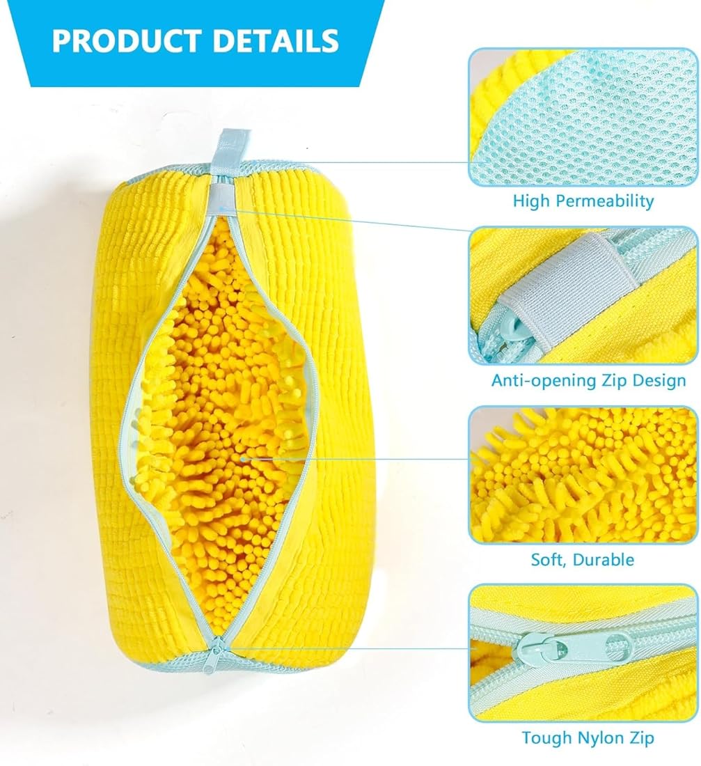 SOLESAFE™️ Shoe Wash Bag – Machine Wash Your Sneakers Like a Pro!
