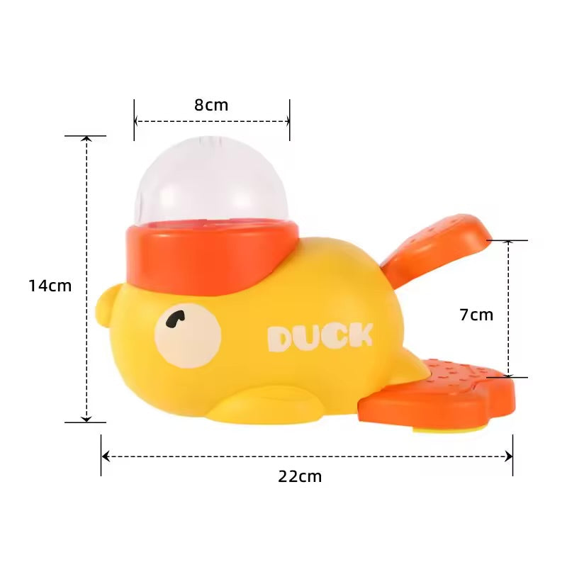 DuckStep™ Interactive Dog Treat Dispenser – Fun & Smart Training Toy
