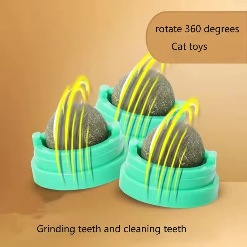 PawJoy™ Catnip Ball Trio – 3x Fun-Filled Toys for Happy Cats (Pack of 3)