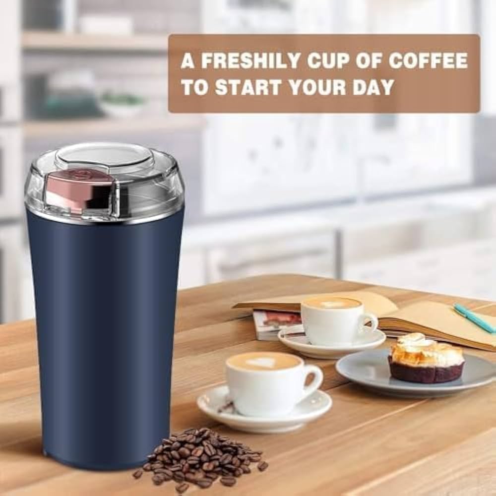 Grindora™️ Mini Electric Coffee and Spices Grinder