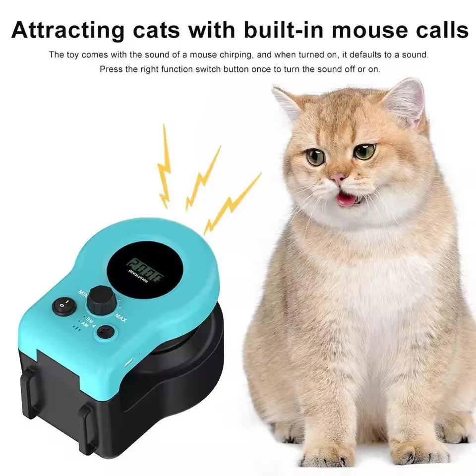 PurrTrack™ Smart Cat Chase Toy – Endless Fun, Exercise & Engagement