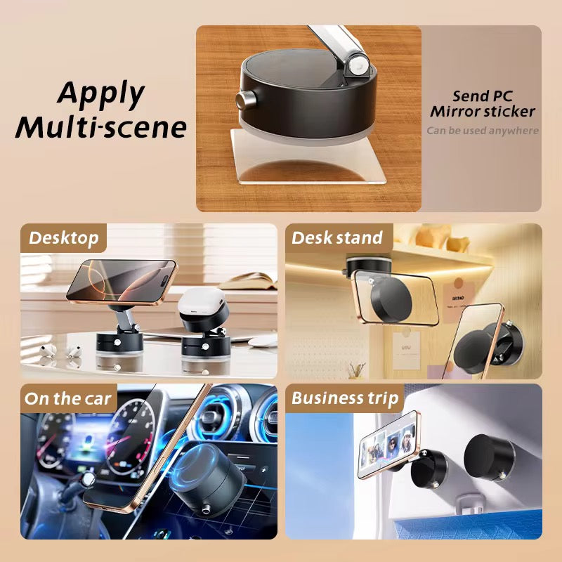 MagGrip™ SuctionLock Pro | 360° Magnetic Phone Mount