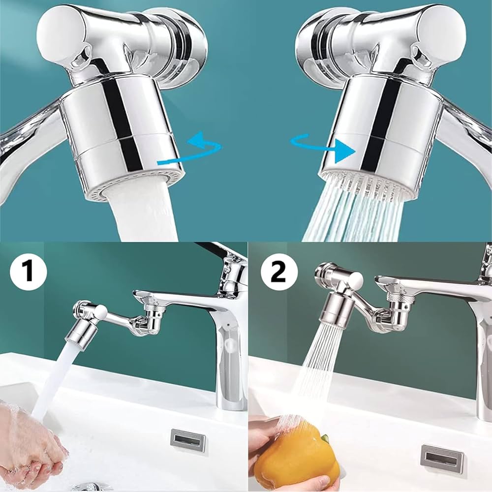 AquaFlex™ 1080° Rotating Faucet Extender