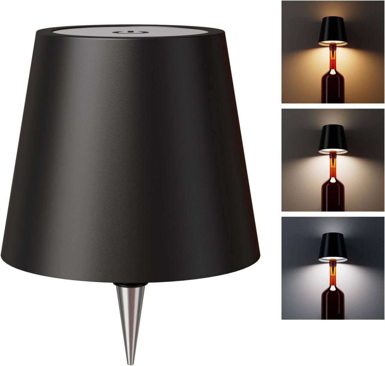 LED Wireless Bottle Lamp – Rechargeable Wine Bottle Light