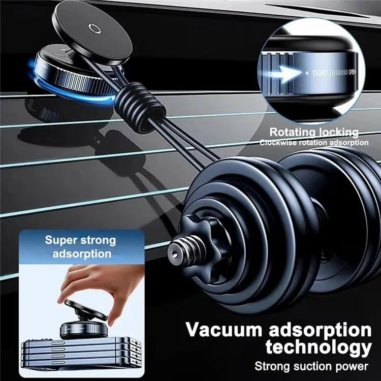 Vaccum cup phone holder
