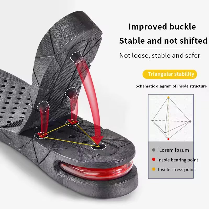 ElevLift™ Adjustable Height Insoles (Up to 9cm Boost)
