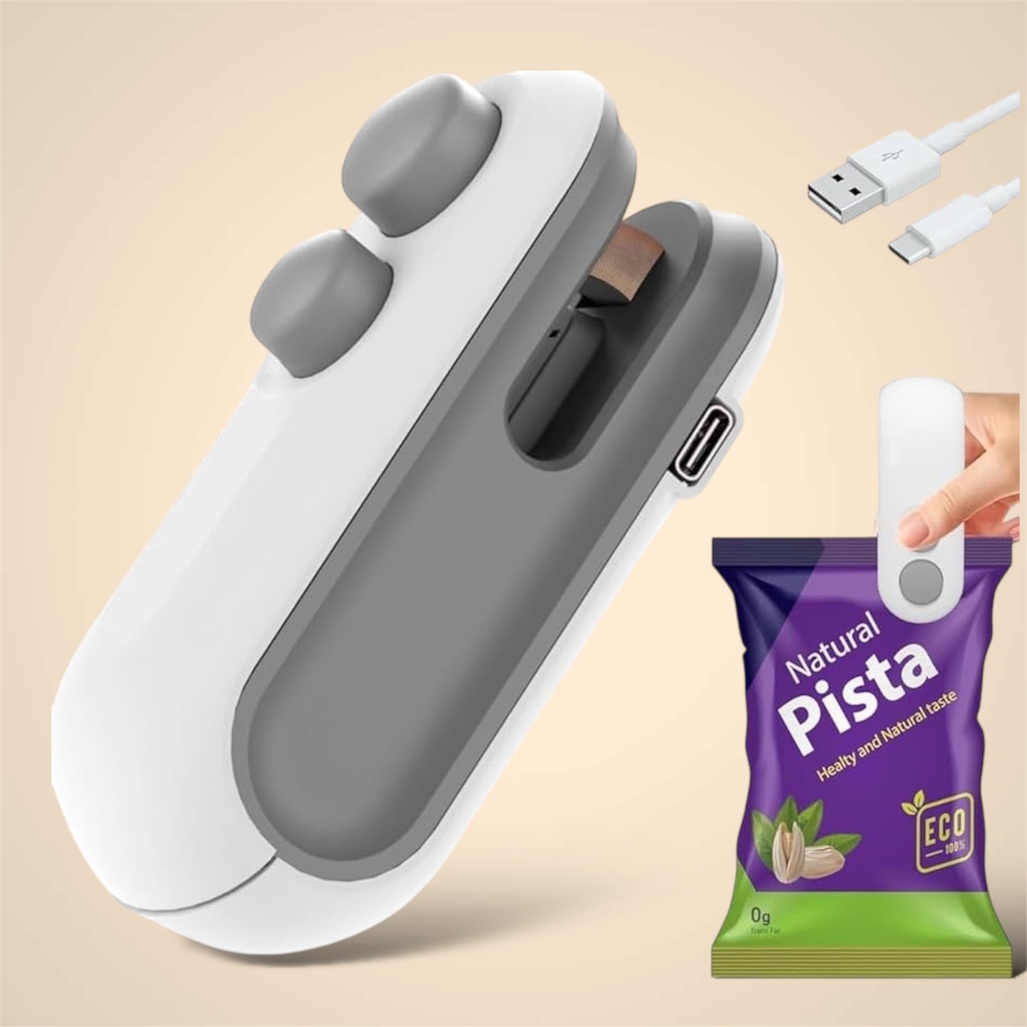 SnackLock™ – Portable Mini Sealing Machine
