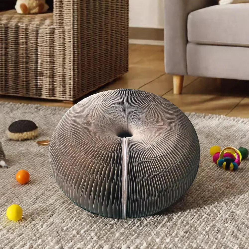 HoneycombMaze™ 2-in-1 Cat Scratcher & Ball Toy