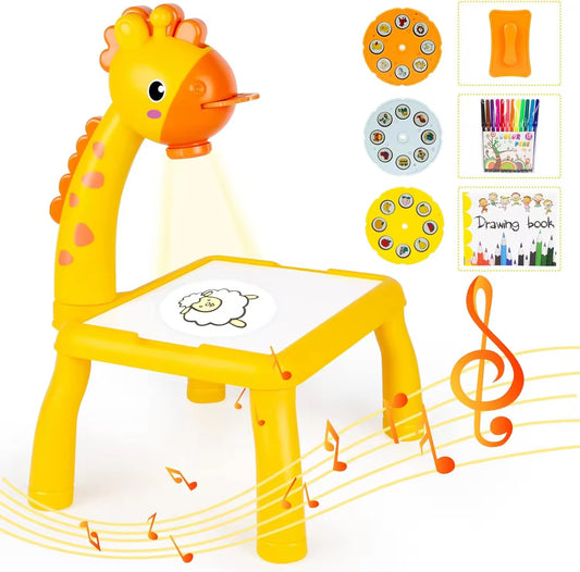 GiraGlow™ Kids Drawing Projection Table