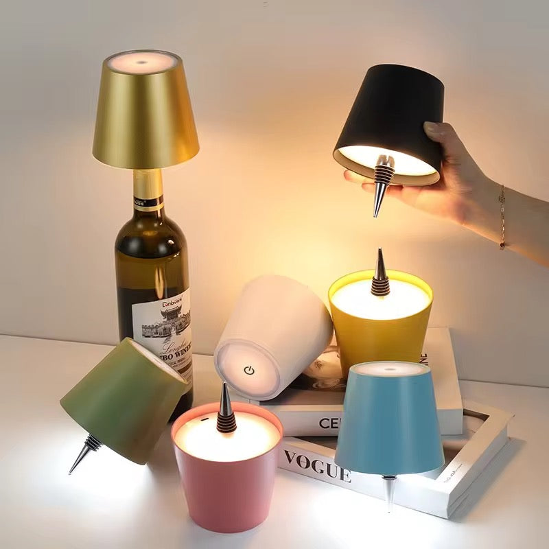 LED Wireless Bottle Lamp – Rechargeable Wine Bottle Light