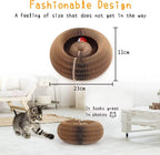 HoneycombMaze™ 2-in-1 Cat Scratcher & Ball Toy