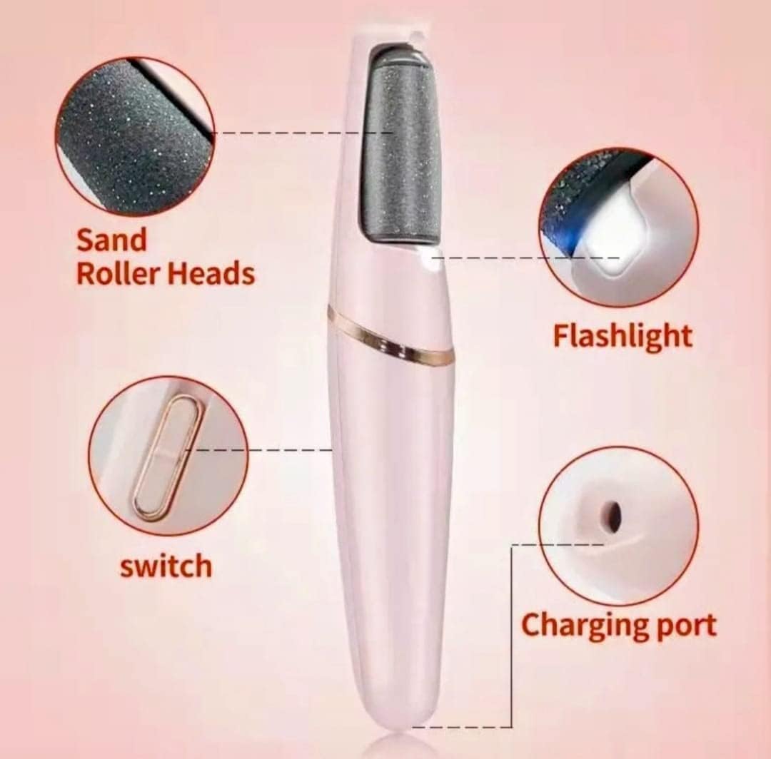 Flawless Pedi™ Electric Foot File & Callus Remover