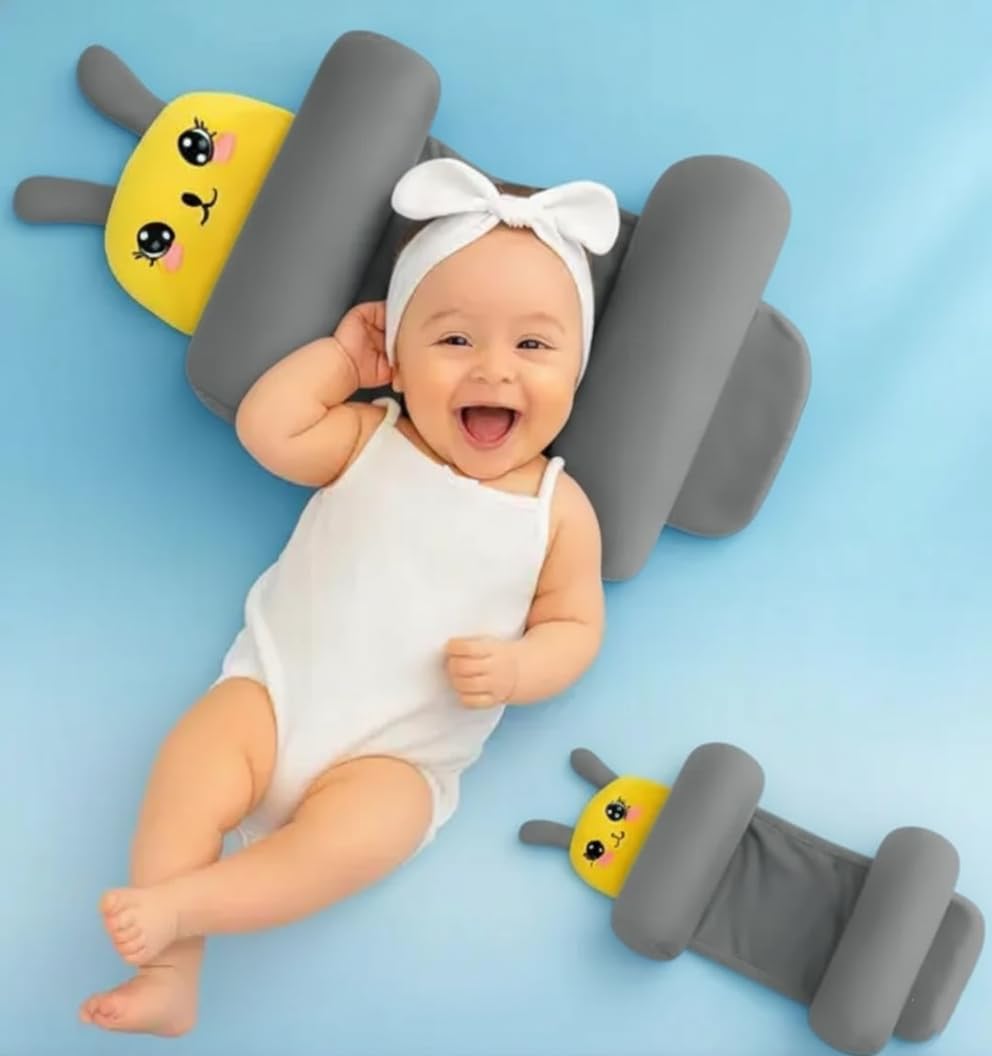 BabyNest™ Sleeping Support Pillow with Side Rollers