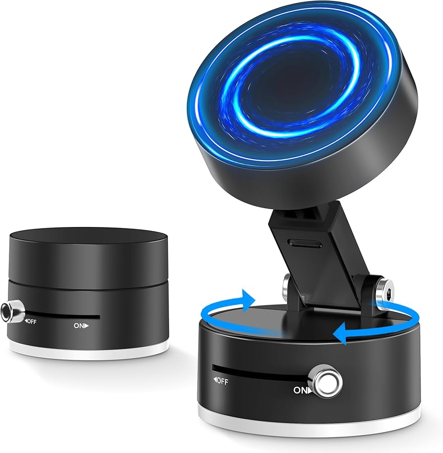 MagGrip™ SuctionLock Pro | 360° Magnetic Phone Mount