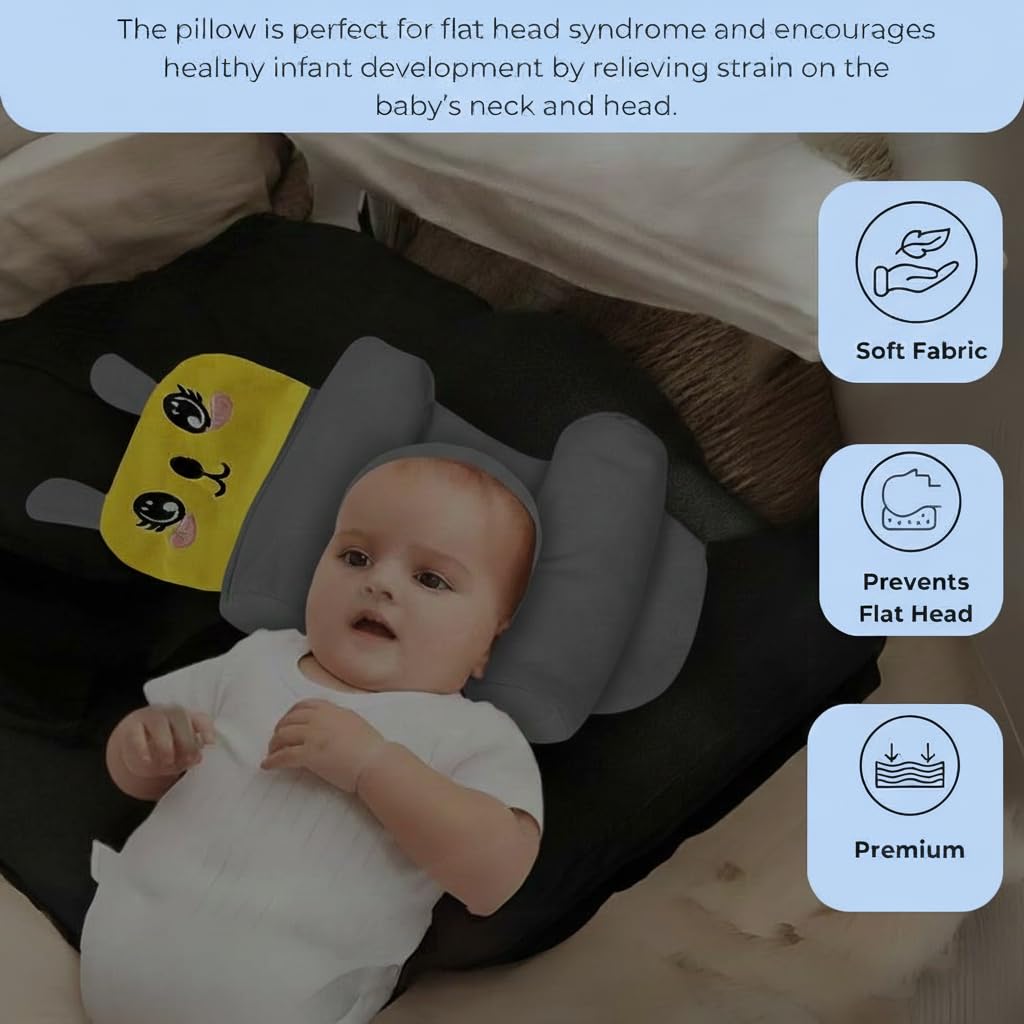 BabyNest™ Sleeping Support Pillow with Side Rollers