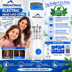 Electric Lice Vacuum Removal Comb