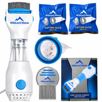 Electric Lice Vacuum Removal Comb