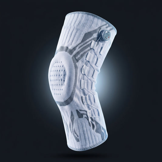KNEEFIT™ Adjustable Knee Support Brace with Dial Lock & Anti-Slip Compression for Men & Women