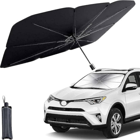 Car Windshield Sunshade Umbrella – Foldable & Heat-Blocking