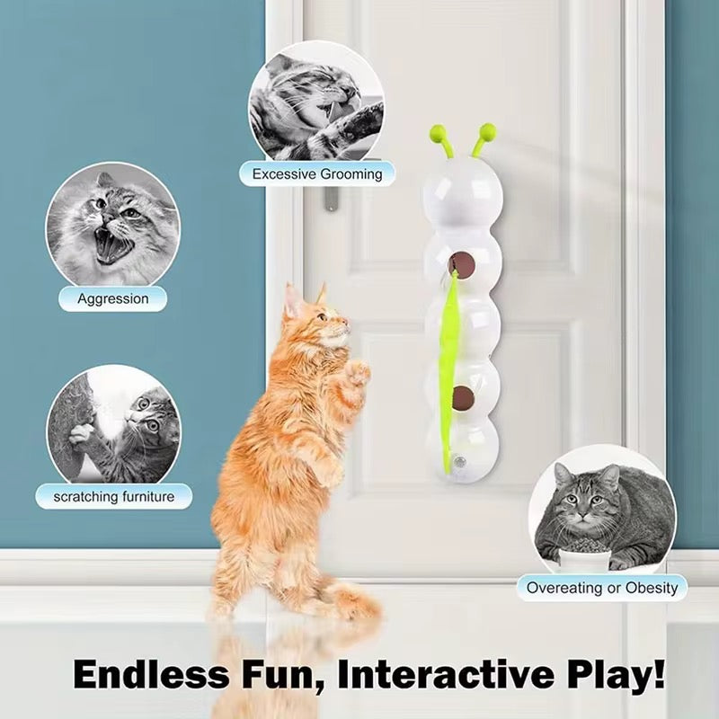 PawfectMotion™ Caterpillar Cat Toy
