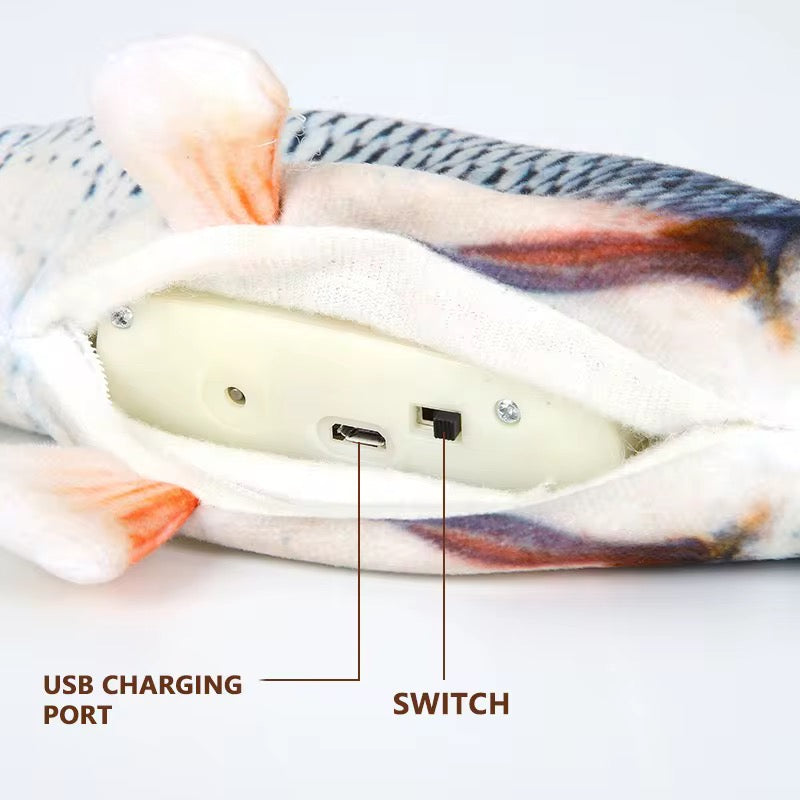 CatPlay™ Electric Simulation Fish Toy