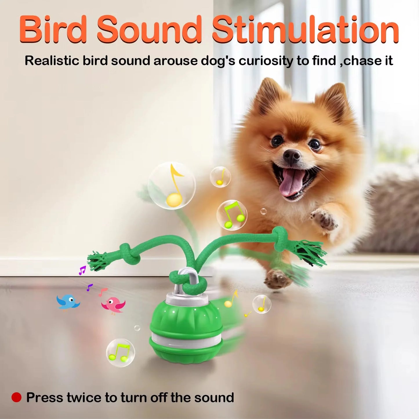 TurboTug™ Automatic Rope Ball – Smart Play Toy for Dogs