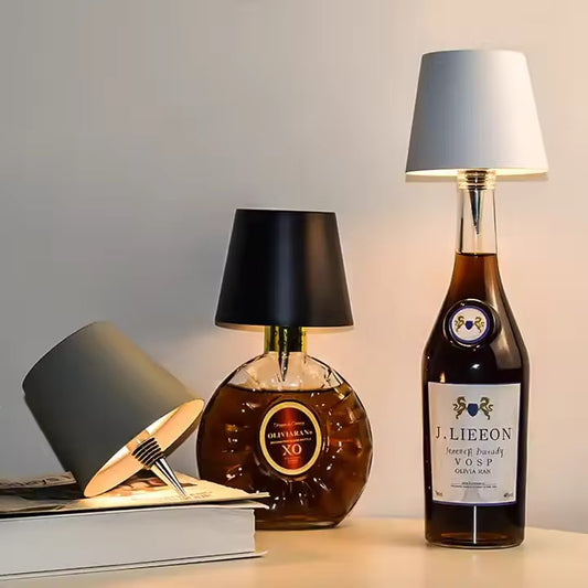 LED Wireless Bottle Lamp – Rechargeable Wine Bottle Light